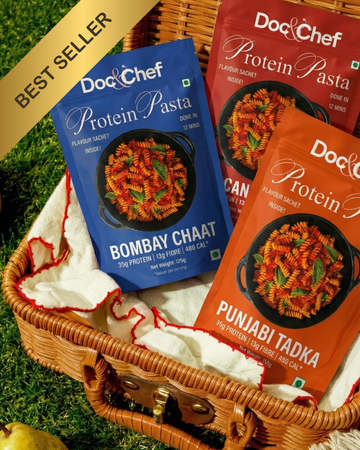 High Protein Pasta Variety Pack (3 Flavours, Pack of 6)